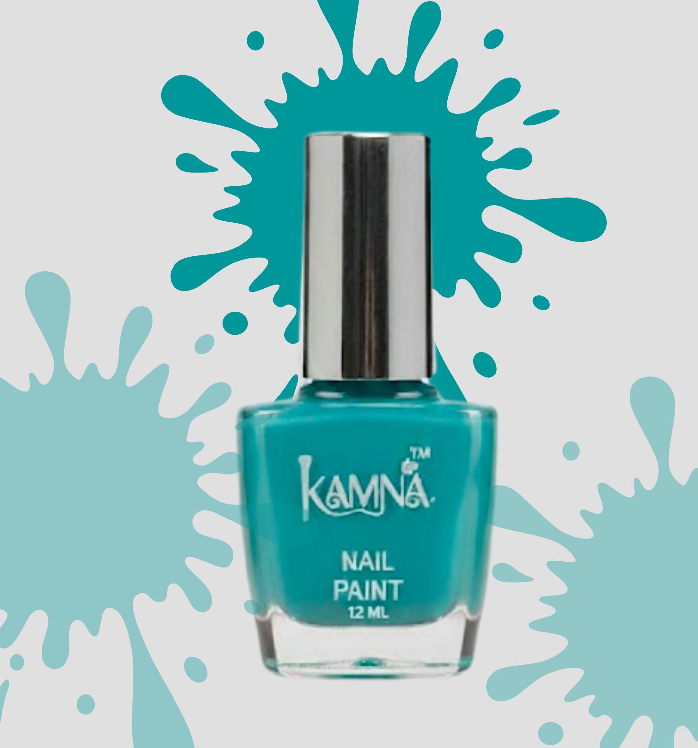 Kamna Surf Blue Nail Paint Long Lasting Glossy Finish Surf Blue