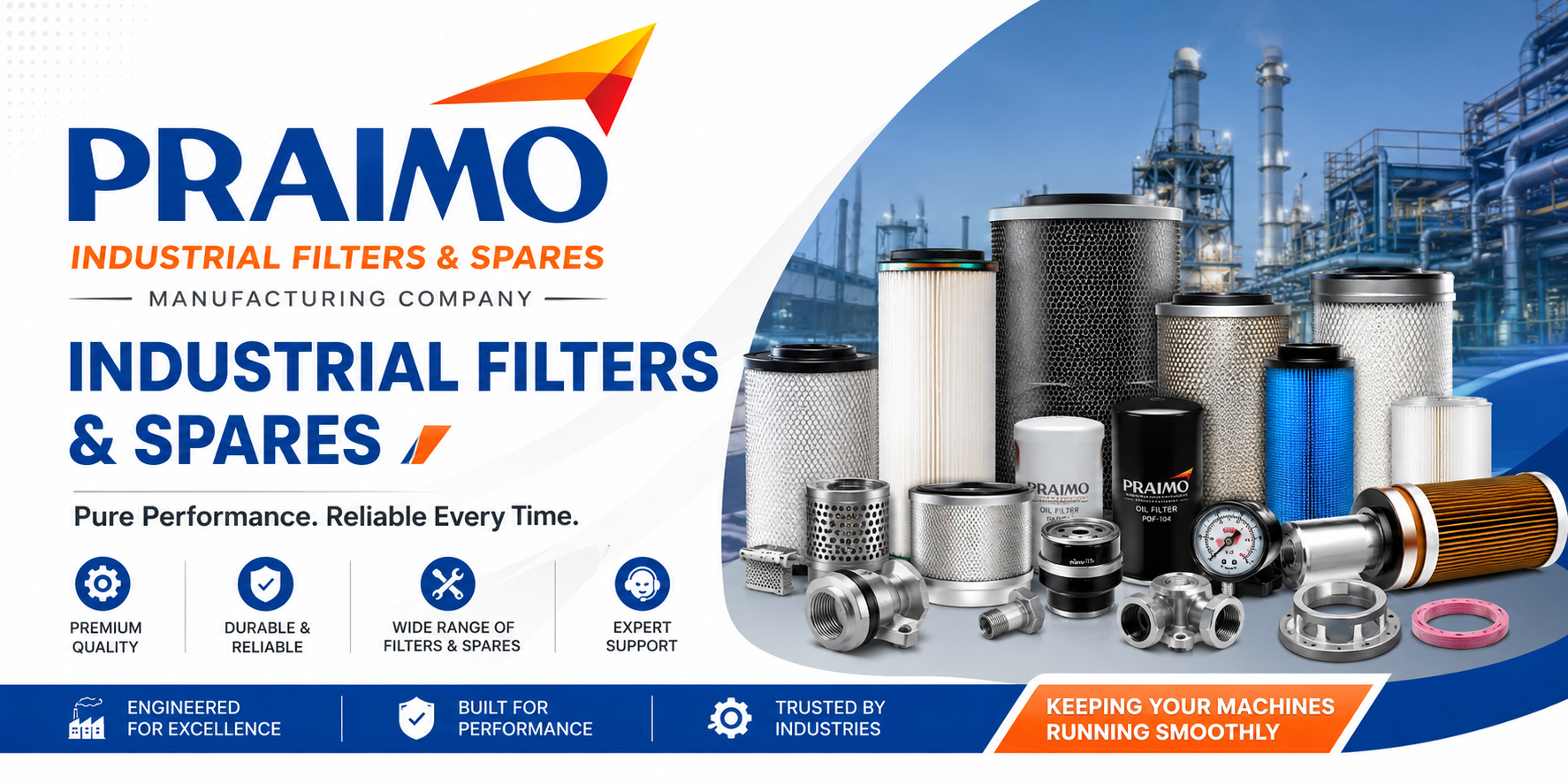 Praimo Industrial Filters & Spares Manufacturing Company