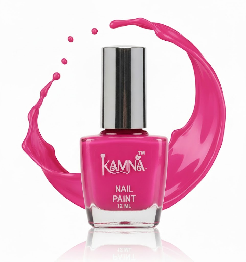 Kamna Magenta Pink Chip Resistant Nail Polish Set for Women & Girls Magenta Pink