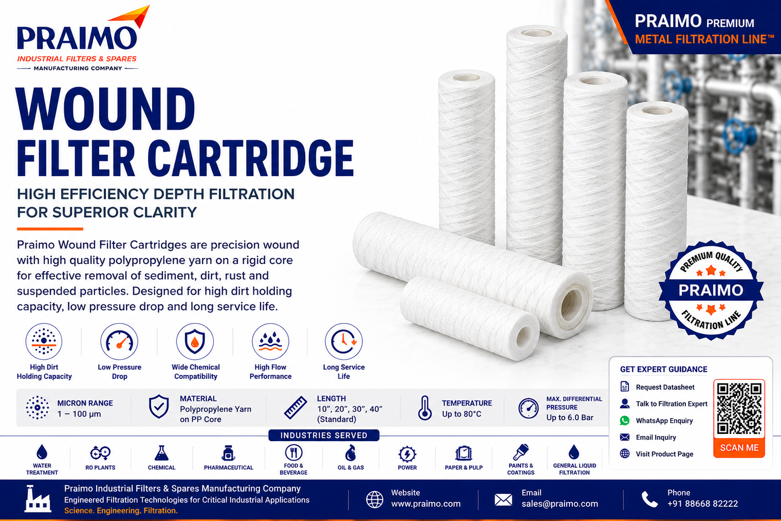 Wound Filter Cartridge