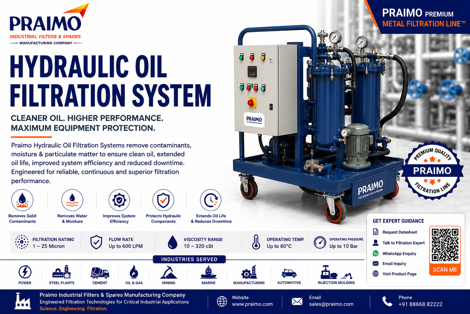 Hydraulic Oil Filtration System